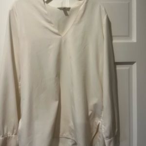 Banana Republic, size medium, off-white blouse